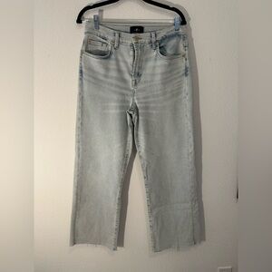 7 for all mankind jeans, Raw Hem, 29